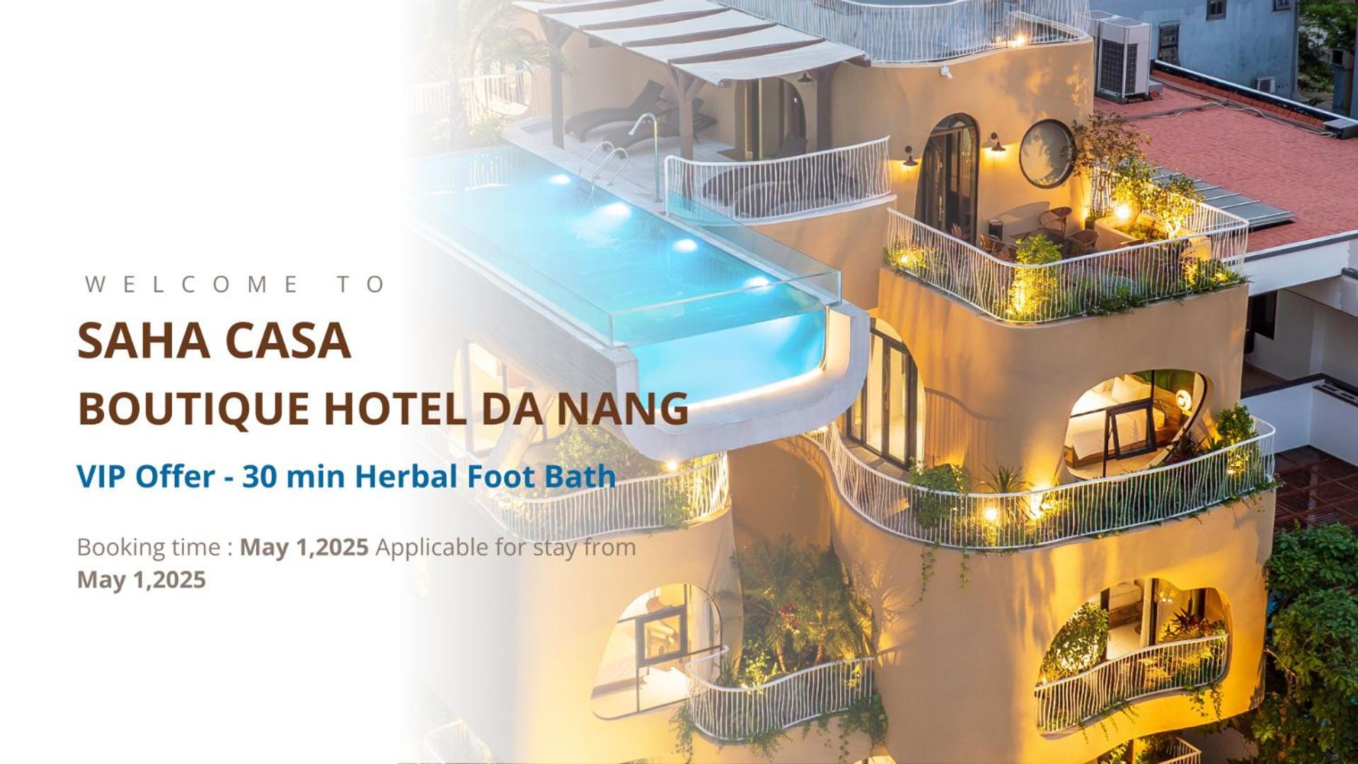 Saha Casa Boutique Hotel Da Nang Exterior foto